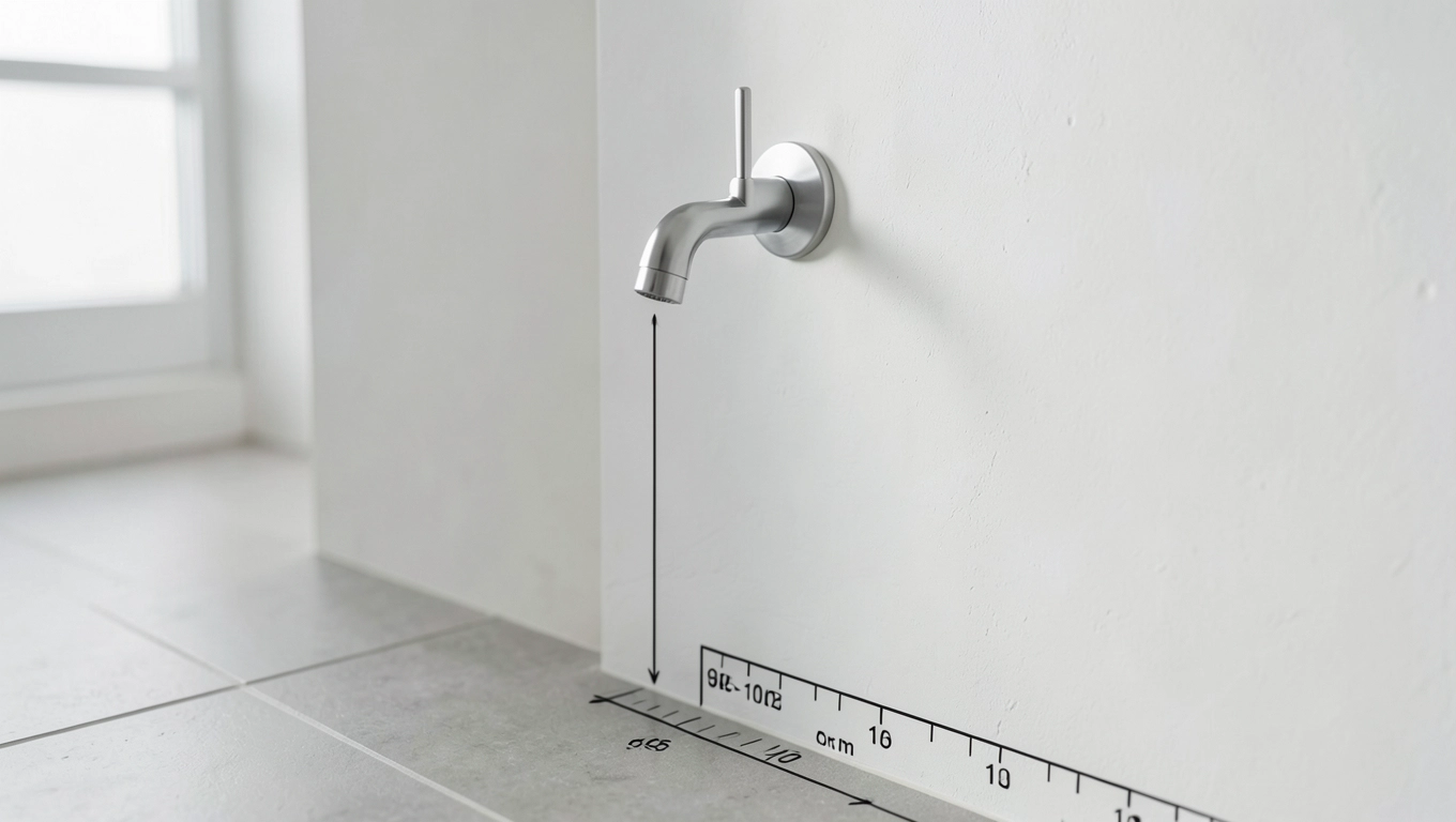 Dostosowanie wysokości wylewki do wzrostu użytkownika