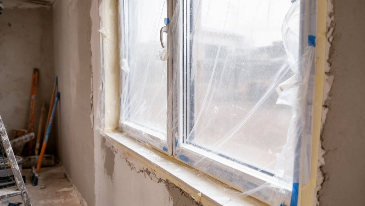 folia do oklejania okien przed tynkowaniem