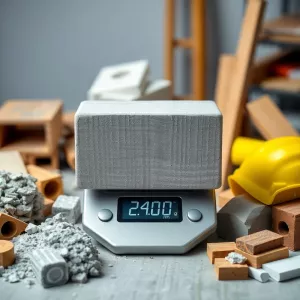 ile waży m3 betonu b20