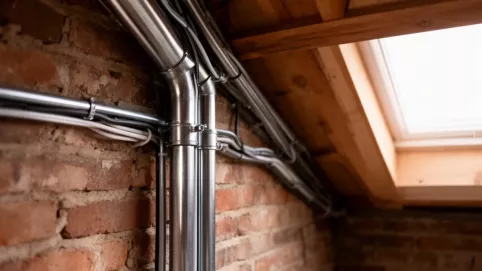 Instalacja natynkowa w rurkach