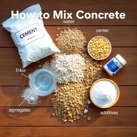 Jak Namíchat Beton