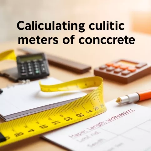 jak obliczyć metry sześcienne betonu