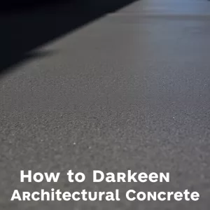Jak Przyciemnić Beton Architektoniczny