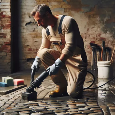 Jak Usunąć Cement Z Kostki Brukowej