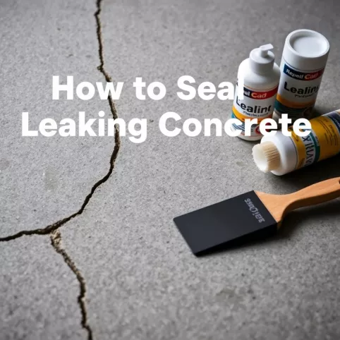 Jak Uszczelnić Przeciekający Beton