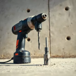 jak wywiercić otwór w betonie zbrojonym