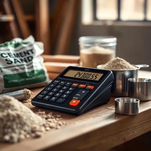 Kalkulator cementu i piasku