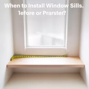 Kiedy Montować Parapety Przed Czy Po Tynkowaniu