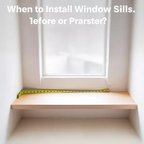 Kiedy Montować Parapety Przed Czy Po Tynkowaniu