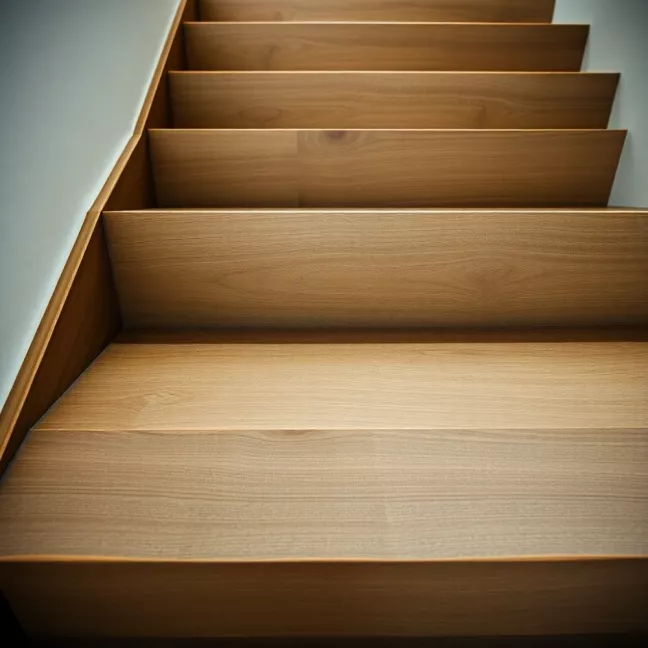 Mikrocement na schody drewniane