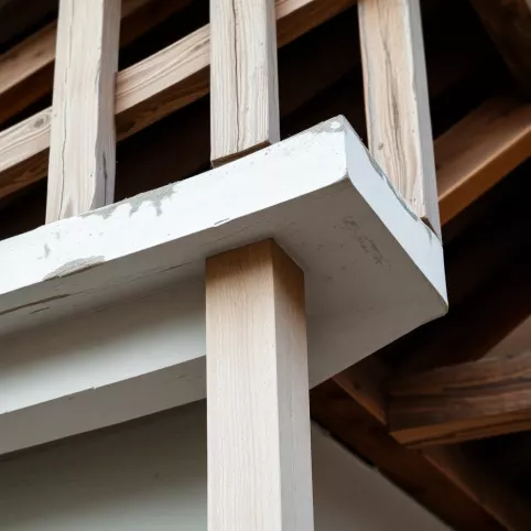 Podbitka Otynkowaną Dach Dwuspadowy