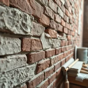 Tynkowanie Starej Ściany Z Cegły