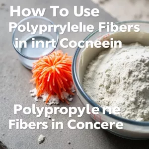 Włókna Polipropylenowe Do Betonu Jak Stosować