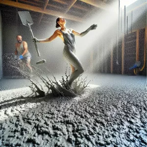 Za Mało Cementu W Wylewce