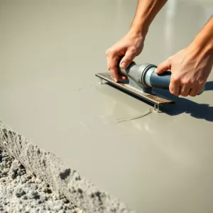 Zacieranie Betonu Cementem